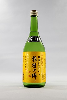 辛口純米 雑賀の郷 原酒 ひやおろし 720ml
